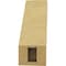 Ekena Millwork 3-inch W x 8-inch D x 8-inch H Ridgewood Rough Cedar Woodgrain TimberThane Knee Brace, Primed BRCUR03X08X08RIDRCPR - alternate 4